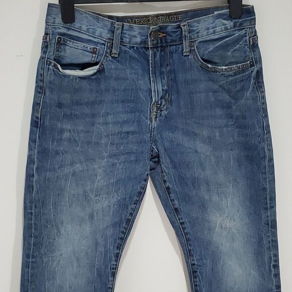 American Eagle made to last 32x30 slim boot cut jeans - Picture 1 of 8